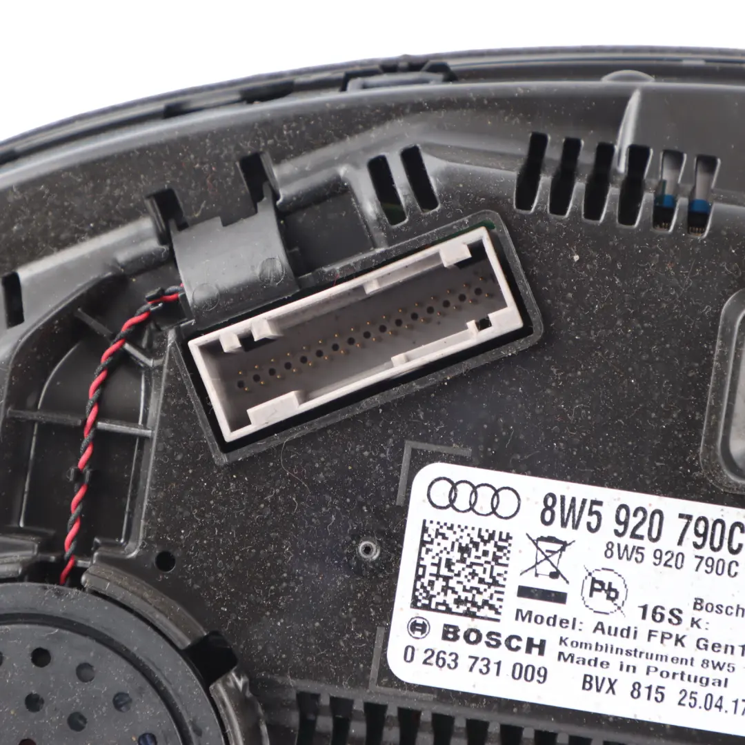 Instrument Cluster Clocks Speedometer Automatic to Audi S4 B9 Petrol with Part number 8W5920790C Audi S4 B9 Petrol Instrument Cluster Clocks Speedometer Automatic - SKU 8W5920790C - Part number 8W5920790C