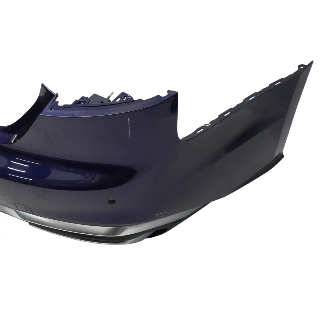 Bumper S-Line Trim Panel Covering Navarra Blue Metallic - X5H to Audi A5 F5 Rear with Part number 8W6807067AF Audi A5 F5 Rear Bumper S-Line Trim Panel Covering Navarra Blue Metallic - X5H - SKU 8W6807067AF-NAB - Part number 8W6807067AF