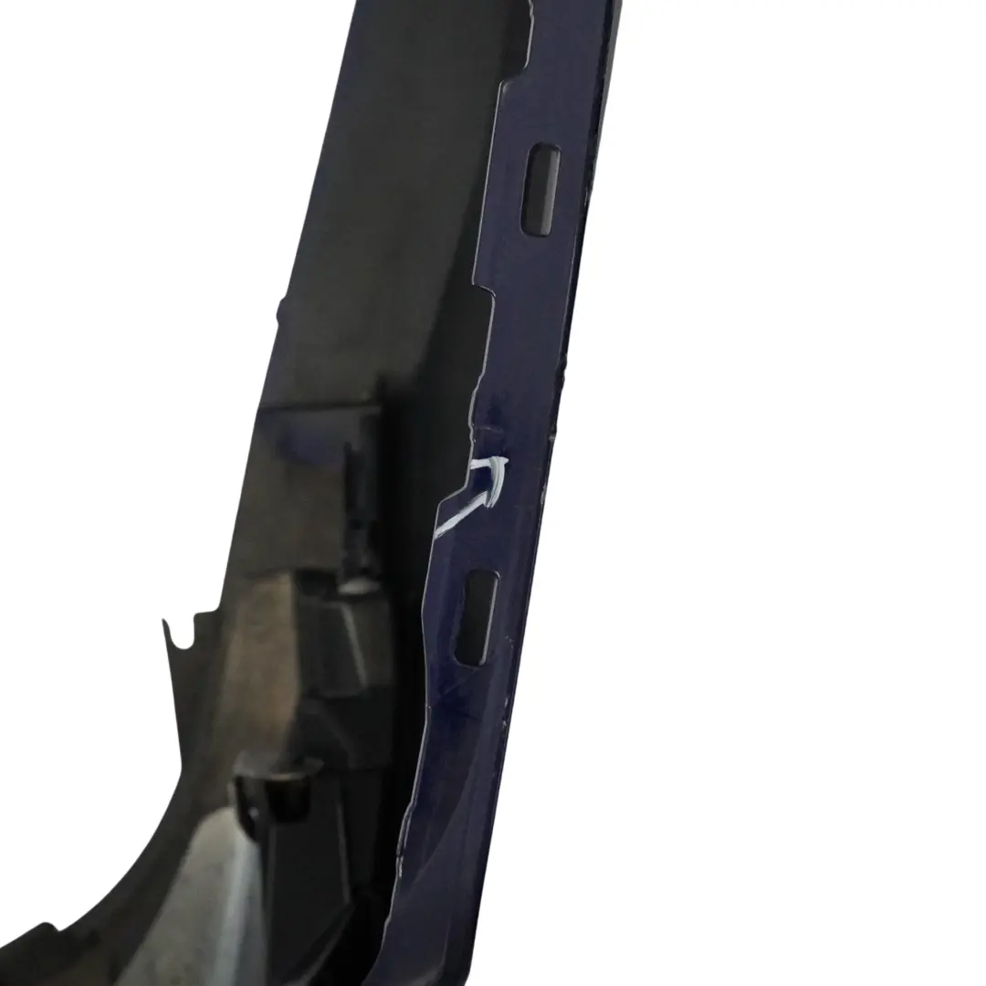 Audi A5 F5 Rear Bumper S-Line Trim Panel Covering Navarra Blue Metallic - X5H - SKU 8W6807067AF-NAB - Part number 8W6807067AF