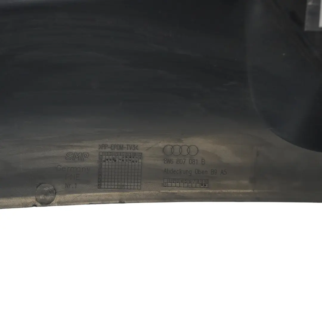 Audi A5 F5 45 TFSI DKNA copertura superiore radiatore anteriore - SKU 8W6807081B - Numero di parte 8W6807081B