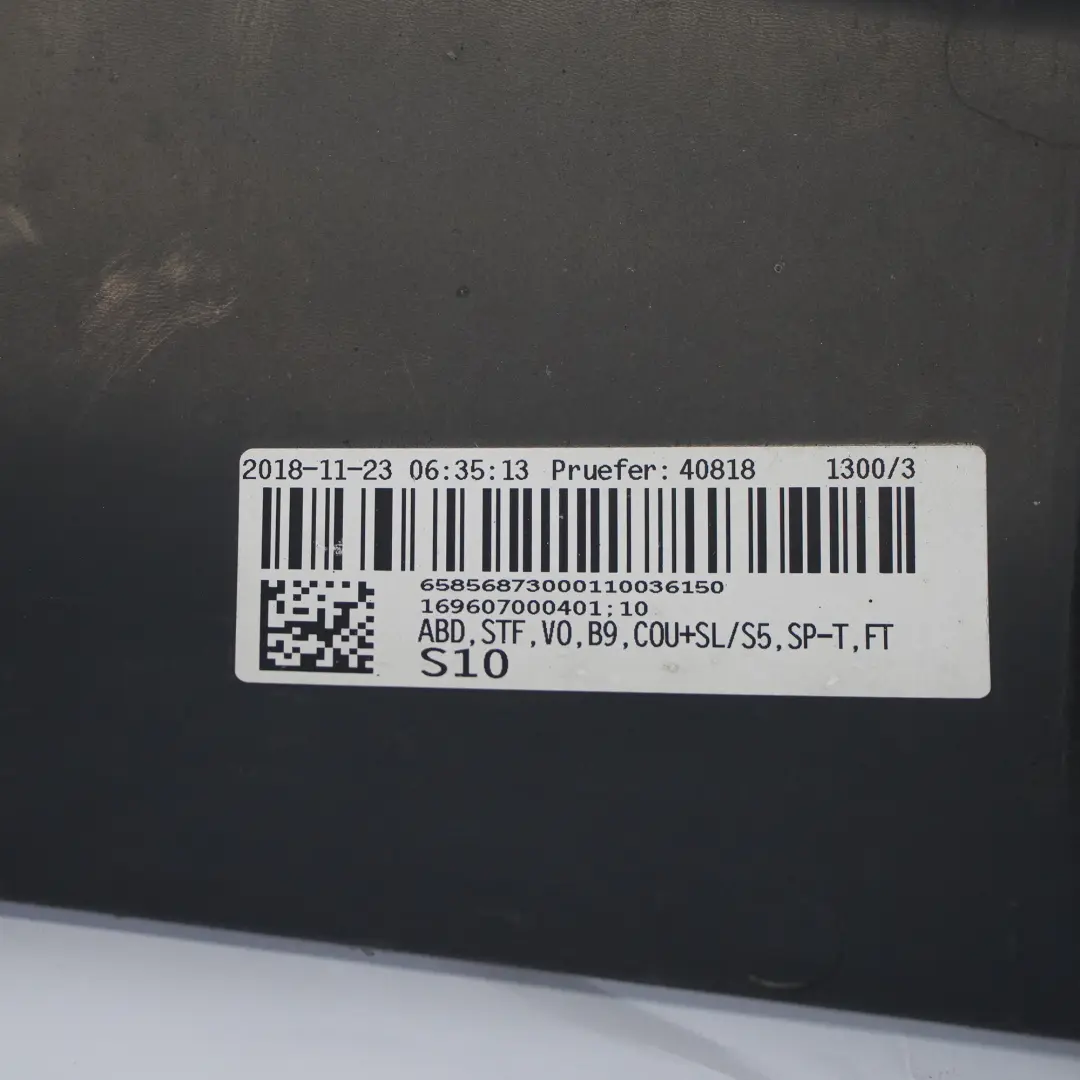 Audi A5 F5 45 TFSI DKNA Front Radiator Upper Support Cover Panel - SKU 8W6807081B - Part number 8W6807081B