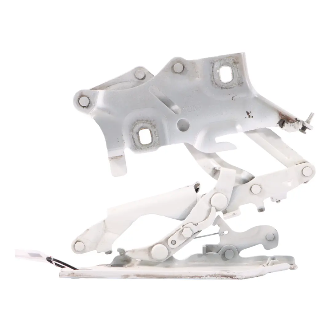 Audi A5 F5 Motor Hauben Scharnier Links N/S Gletscher Weiß Pearl - S9R - SKU 8W6823301E-MGW - Teilenummer 8W6823301E-MGW