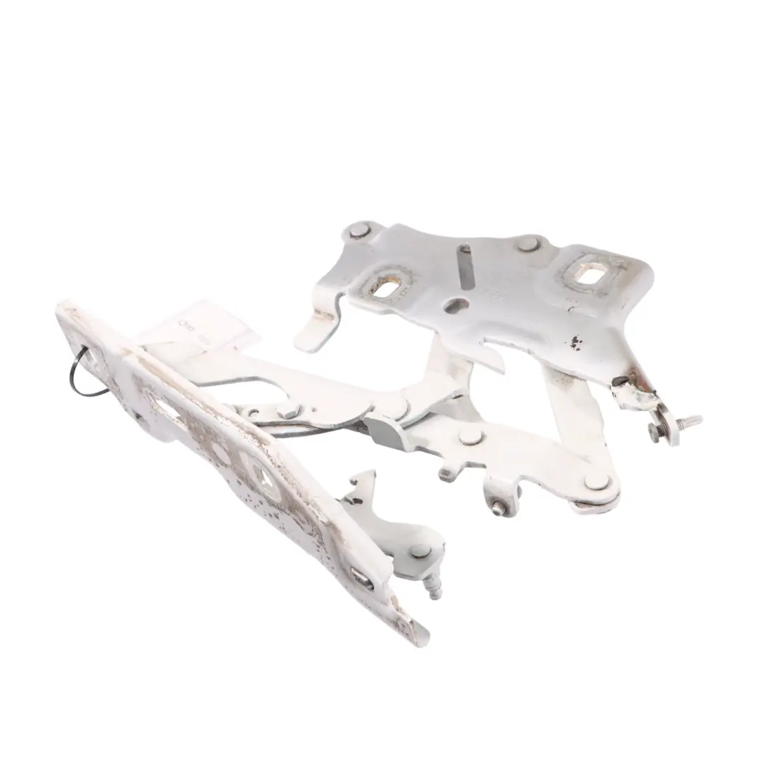 Audi A5 F5 Bisagra capó izquierdo Glaciar blanco perlado - S9R 8W6823301E - SKU 8W6823301E-MGW - Número de pieza 8W6823301E-MGW