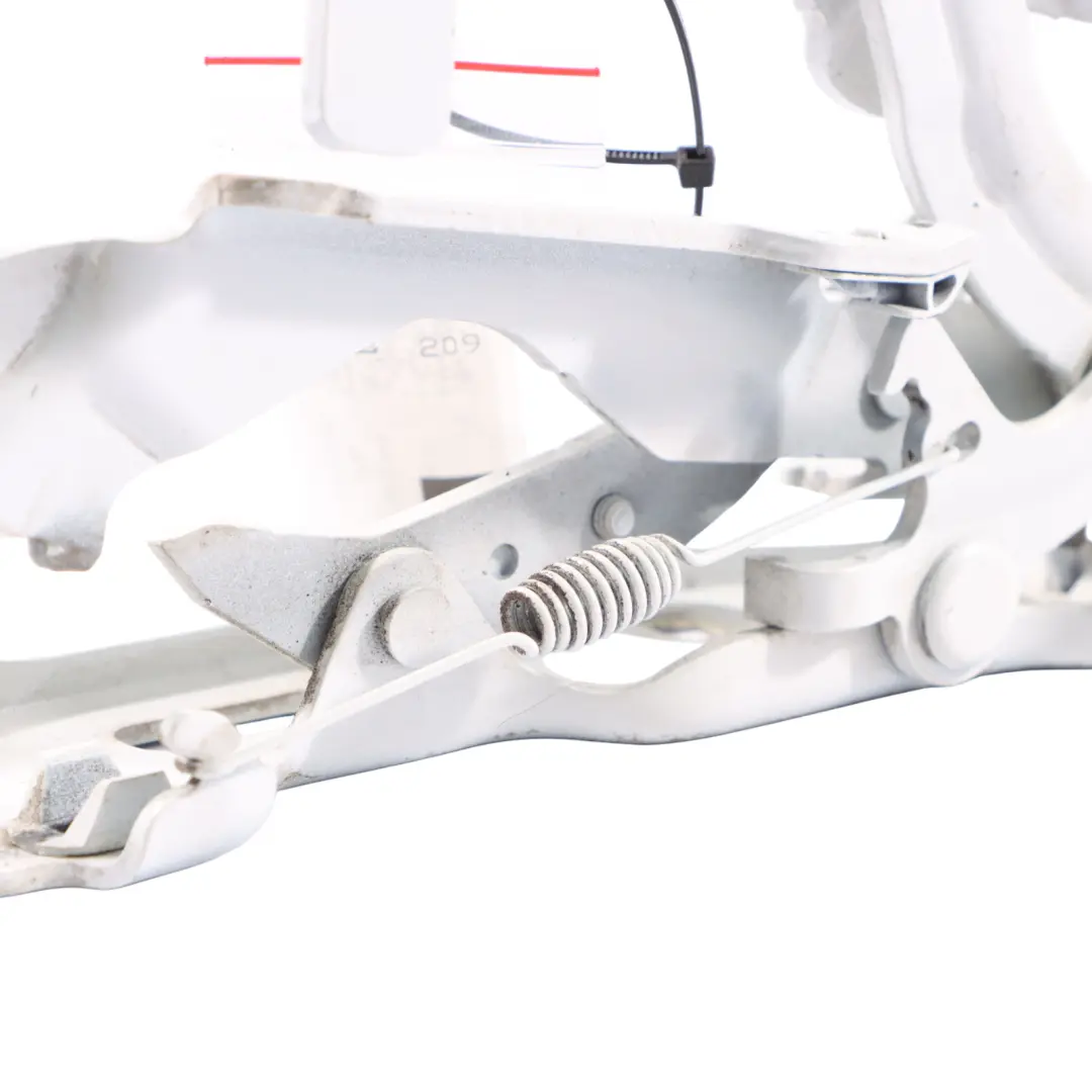 Audi A5 F5 Hood Bonnet Hinge Right O/S Glacier White Pearl - S9R - SKU 8W6823302E-MGW - Part number 8W6823302E