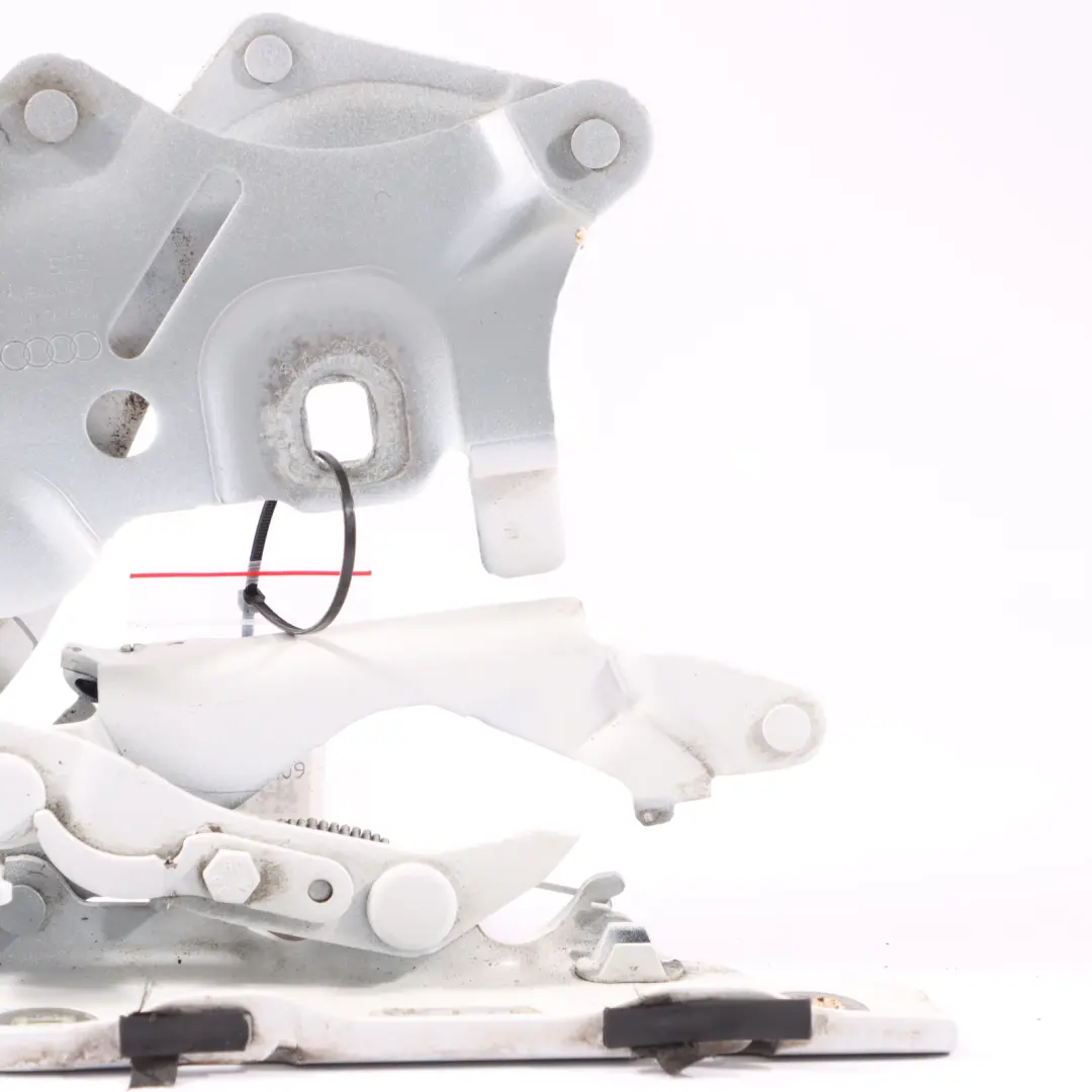 Audi A5 F5 Hood Bonnet Hinge Right O/S Glacier White Pearl - S9R - SKU 8W6823302E-MGW - Part number 8W6823302E
