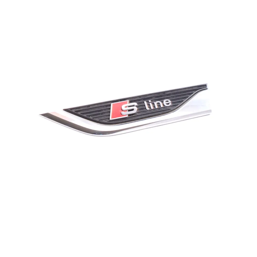 Front Fender Wing S-Line Emblem Badge Label Left N/S to Audi A5 F5 with Part number 8W6853601B Audi A5 F5 Front Fender Wing S-Line Emblem Badge Label Left N/S - SKU 8W6853601B - Part number 8W6853601B