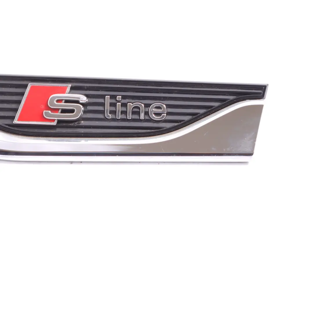 Front Fender Wing S-Line Emblem Badge Label Left N/S to Audi A5 F5 with Part number 8W6853601B Audi A5 F5 Front Fender Wing S-Line Emblem Badge Label Left N/S - SKU 8W6853601B - Part number 8W6853601B