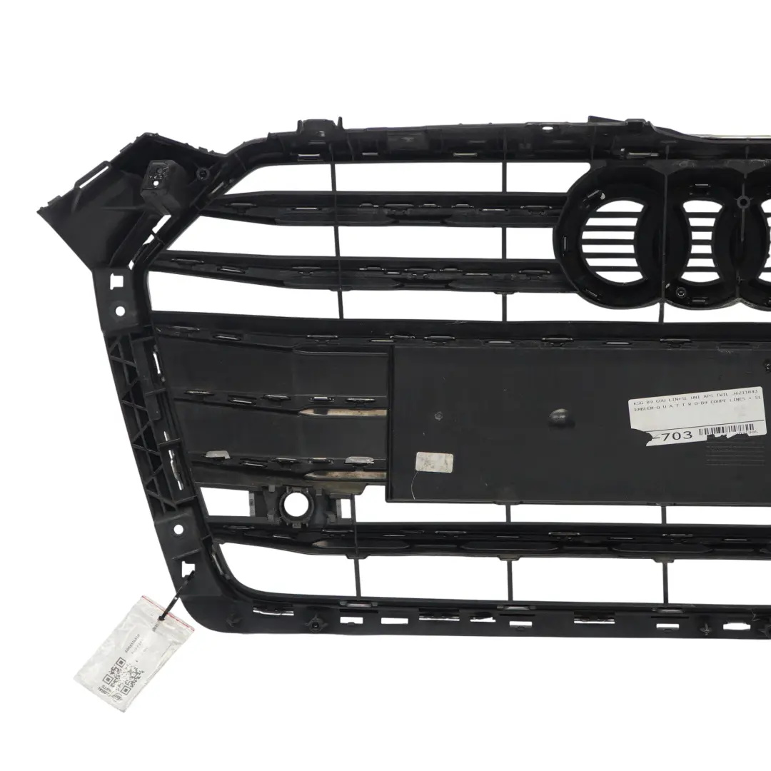Audi A5 F5 Front Bumper Radiator Cover Grille Panel - SKU 8W6853651R - Part number 8W6853651R