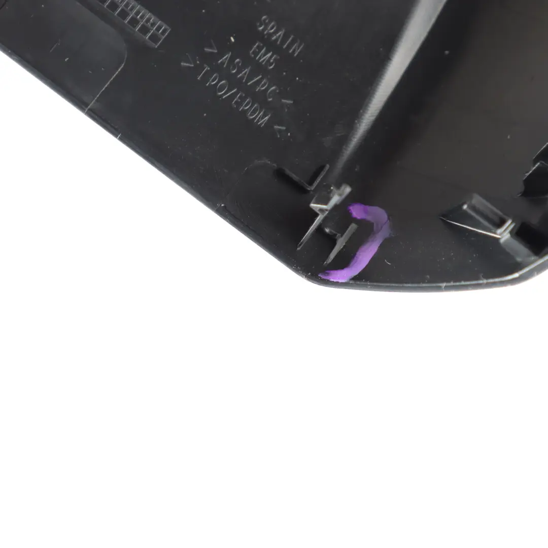 Audi A5 S5 F5 Interior Rear View Mirror Cover Trim Panel Black - SKU 8W6857519 - Part number 8W6857519