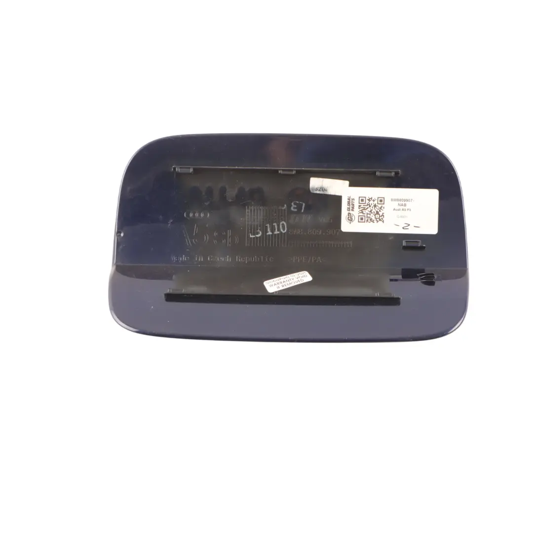 Filler Flap Tank Cap Cover Navara Blue - X5H to Audi A5 F5 Fuel with Part number 8W8809907 Audi A5 F5 Fuel Filler Flap Tank Cap Cover Navara Blue - X5H - SKU 8W8809907-NAB - Part number 8W8809907