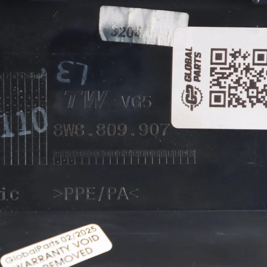 Filler Flap Tank Cap Cover Navara Blue - X5H to Audi A5 F5 Fuel with Part number 8W8809907 Audi A5 F5 Fuel Filler Flap Tank Cap Cover Navara Blue - X5H - SKU 8W8809907-NAB - Part number 8W8809907