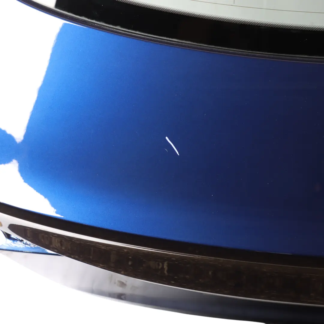 Sportback Boot Lid Tailgate Rear Trunk Lid Panel Navarra Blue - X5H to Audi A5 F5 with Part number 8W8827025E Audi A5 F5 Sportback Boot Lid Tailgate Rear Trunk Lid Panel Navarra Blue - X5H - SKU 8W8827025E-NAB - Part number 8W8827025E