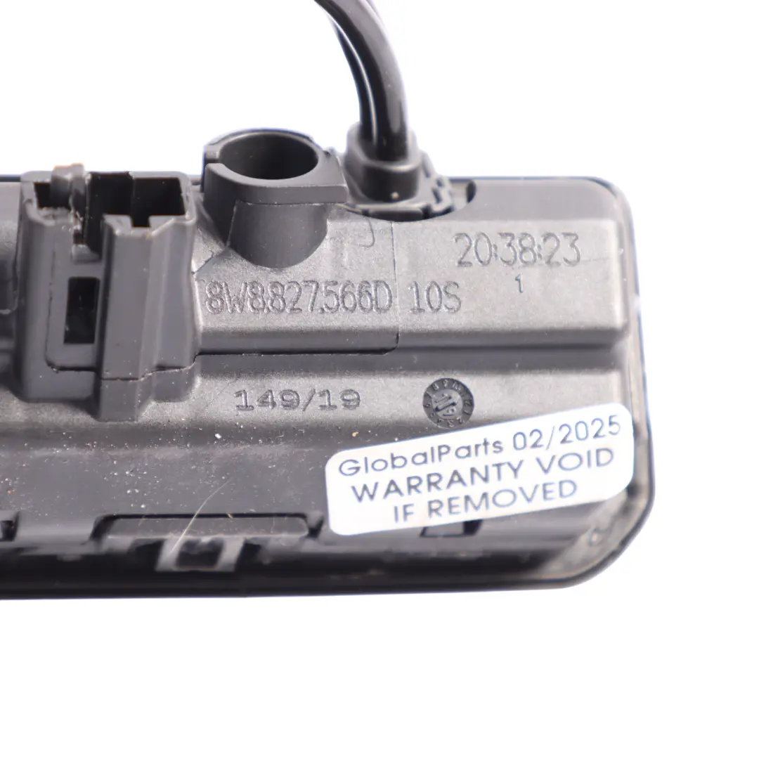 Audi A5 F5 Rear Tailgate Hatch Boot Release Handle View Camera - SKU 8W8827566D - Part number 8W8827566D