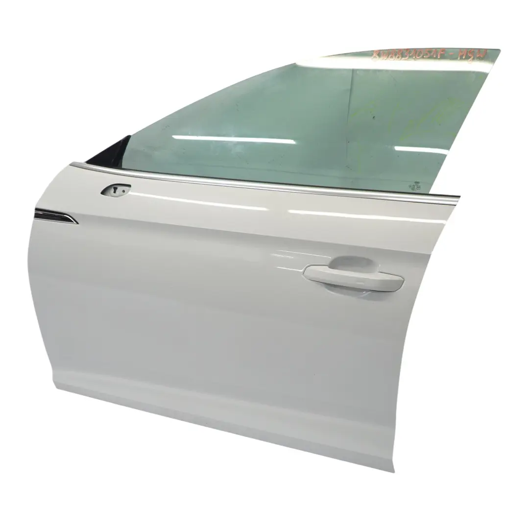 Drzwi Lewe Przednie Glacier White Pearl Białe - S9R do Audi A5 F5 o numerze 8W8831051F Audi A5 F5 Drzwi Lewe Przednie Glacier White Pearl Białe - S9R - SKU 8W8831051F-MGW - Numer Części 8W8831051F