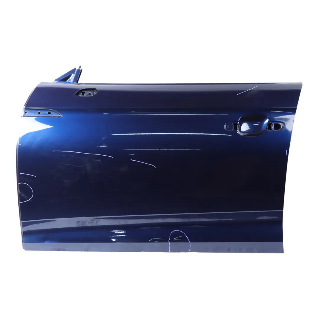 Sportback Door Front Left N/S Covering Panel Navarra Blue - X5H to Audi A5 F5 with Part number 8W8831051F Audi A5 F5 Sportback Door Front Left N/S Covering Panel Navarra Blue - X5H - SKU 8W8831051F-NAB - Part number 8W8831051F