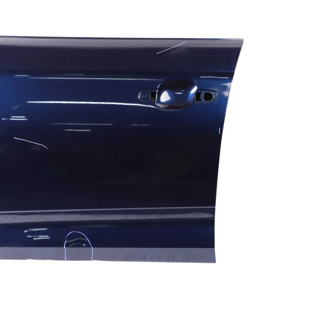 Sportback Door Front Left N/S Covering Panel Navarra Blue - X5H to Audi A5 F5 with Part number 8W8831051F Audi A5 F5 Sportback Door Front Left N/S Covering Panel Navarra Blue - X5H - SKU 8W8831051F-NAB - Part number 8W8831051F
