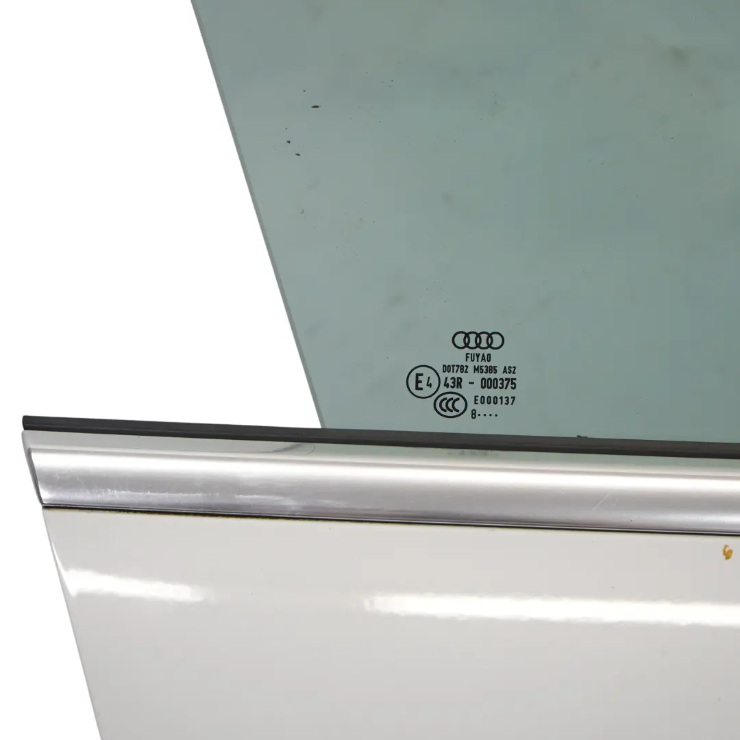 Audi A5 F5 Door Front Right O/S Covering Panel Glacier White Pearl - S9R - SKU 8W8831052F-MGW - Part number 8W8831052F