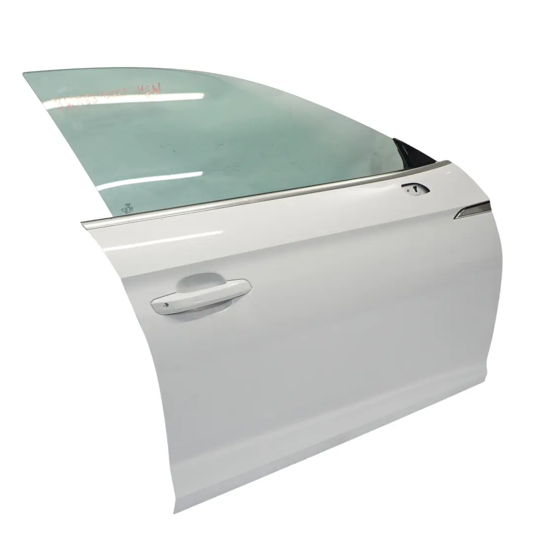 Audi A5 F5 Door Front Right O/S Covering Panel Glacier White Pearl - S9R - SKU 8W8831052F-MGW - Part number 8W8831052F
