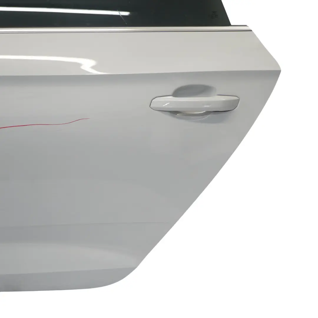 Door Rear Left N/S Covering Panel Glacier White Pearl - S9R to Audi A5 F5 with Part number 8W8833051J Audi A5 F5 Door Rear Left N/S Covering Panel Glacier White Pearl - S9R - SKU 8W8833051J-MGW - Part number 8W8833051J