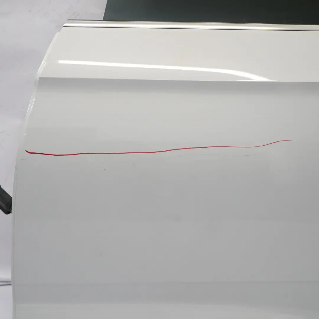 Door Rear Left N/S Covering Panel Glacier White Pearl - S9R to Audi A5 F5 with Part number 8W8833051J Audi A5 F5 Door Rear Left N/S Covering Panel Glacier White Pearl - S9R - SKU 8W8833051J-MGW - Part number 8W8833051J