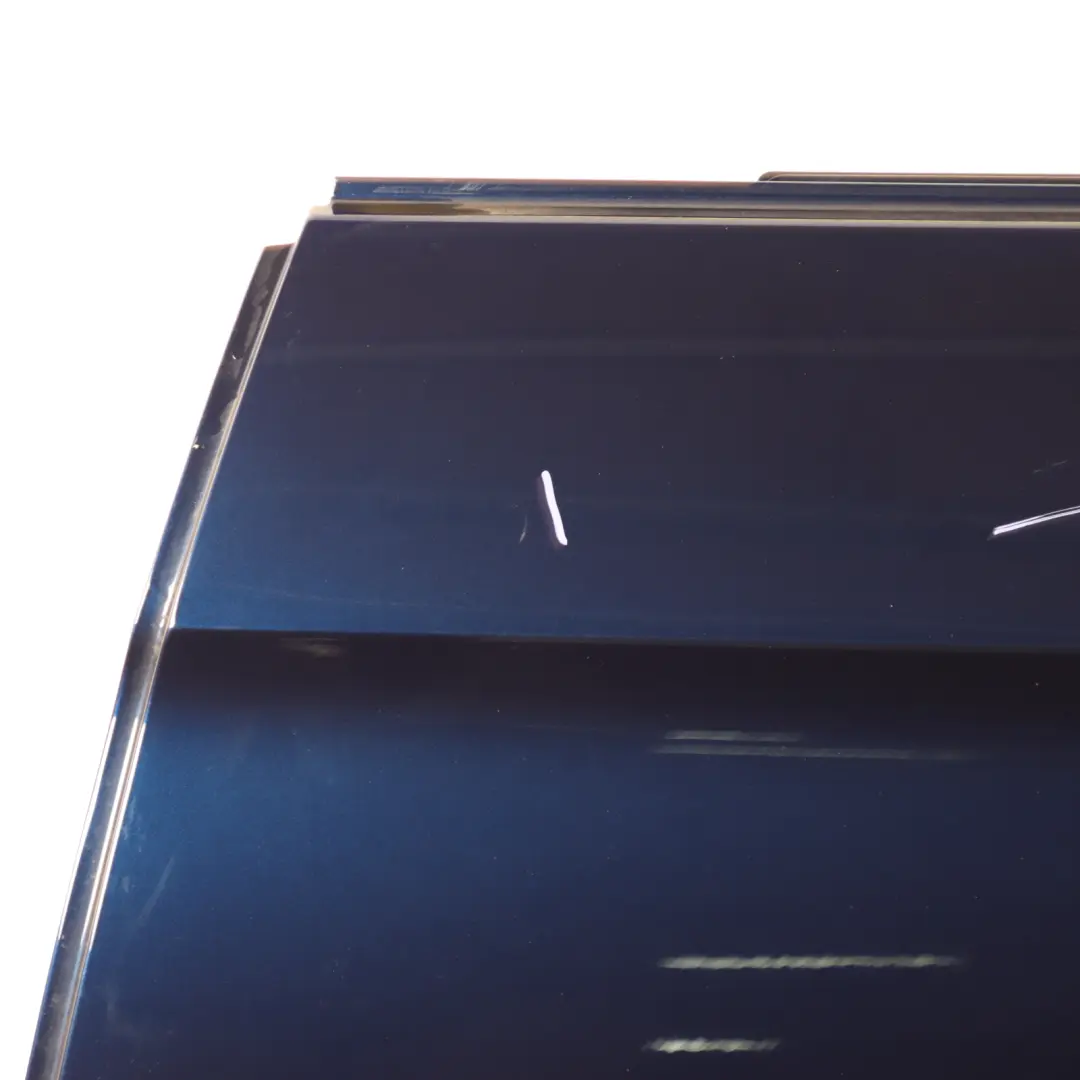 Sportback Door Rear Left N/S Covering Panel Navarra Blue Metallic X5H to Audi A5 F5 with Part number 8W8833051J Audi A5 F5 Sportback Door Rear Left N/S Covering Panel Navarra Blue Metallic X5H - SKU 8W8833051J-NAB - Part number 8W8833051J