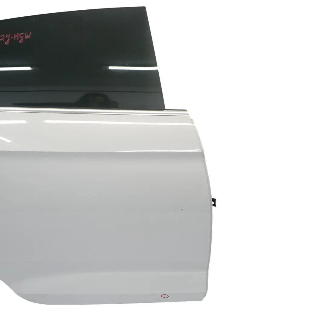 Audi A5 F5 Door Rear Right O/S Covering Panel Glacier White Pearl - S9R - SKU 8W8833052J-MGW - Part number 8W8833052J