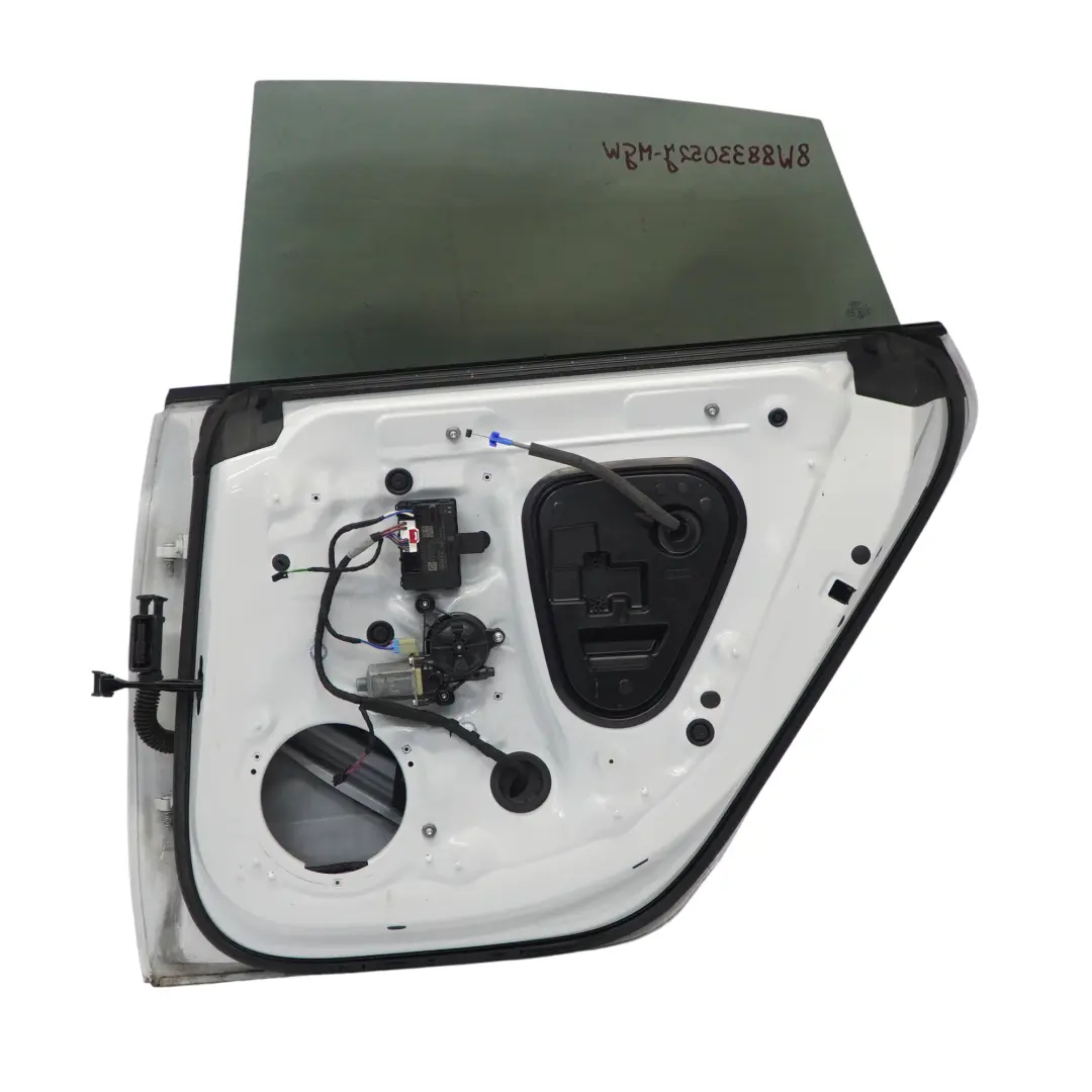 Door Rear Right O/S Covering Panel Glacier White Pearl - S9R to Audi A5 F5 with Part number 8W8833052J Audi A5 F5 Door Rear Right O/S Covering Panel Glacier White Pearl - S9R - SKU 8W8833052J-MGW - Part number 8W8833052J