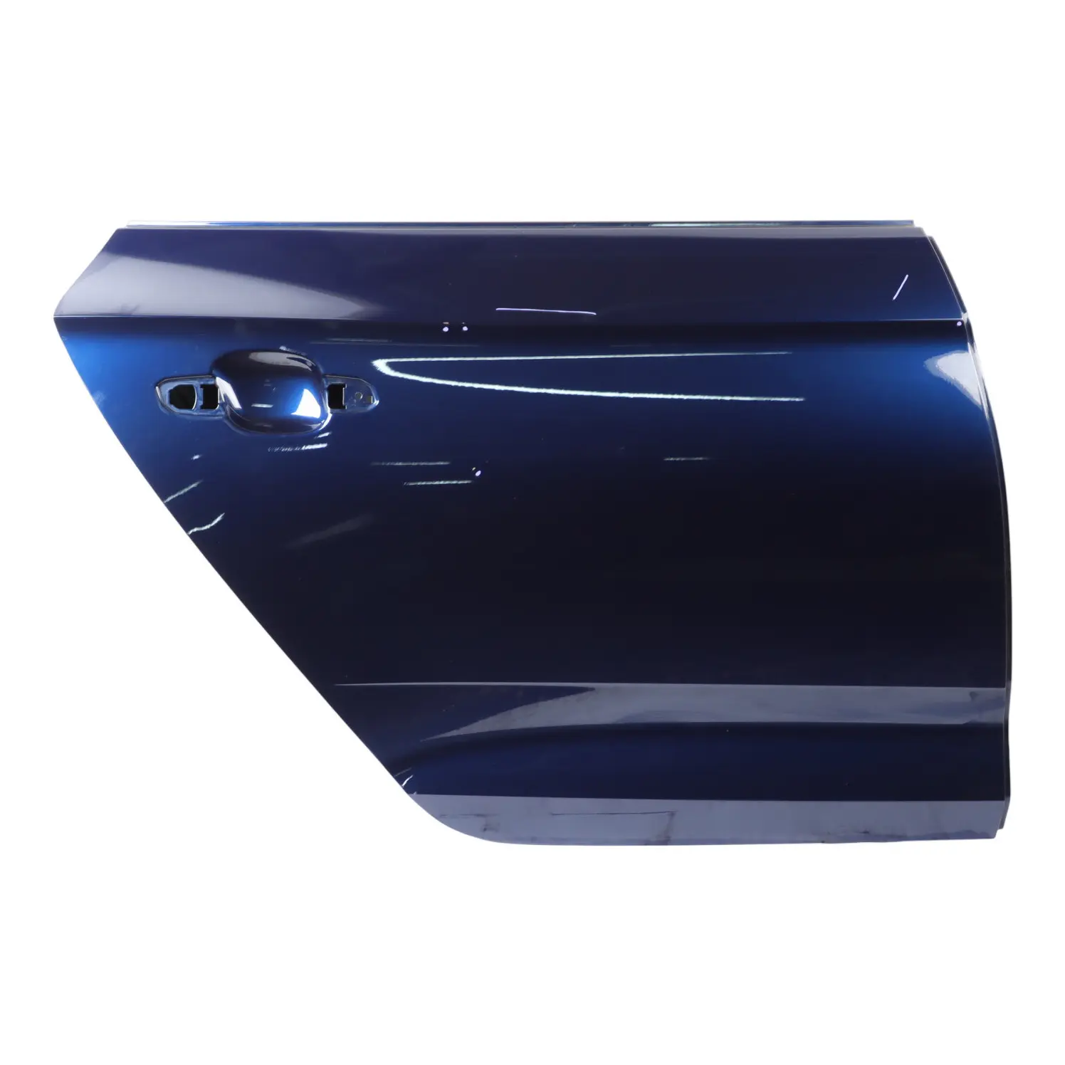 Audi A5 F5 Sportback Door Rear Right O/S Covering Panel Navarra Blue - X5H
