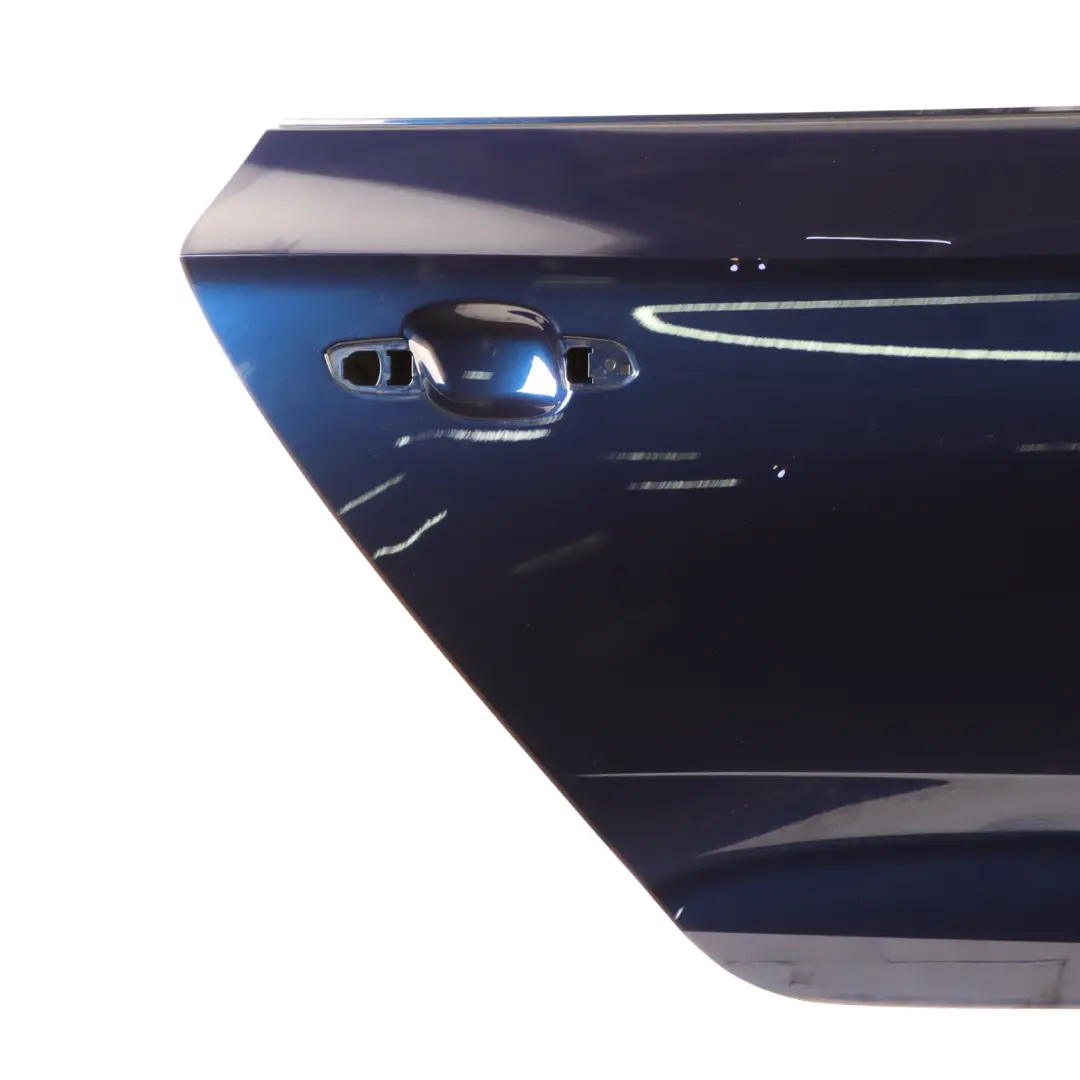 Sportback Door Rear Right O/S Covering Panel Navarra Blue - X5H to Audi A5 F5 with Part number 8W8833052J Audi A5 F5 Sportback Door Rear Right O/S Covering Panel Navarra Blue - X5H - SKU 8W8833052J-NAB - Part number 8W8833052J