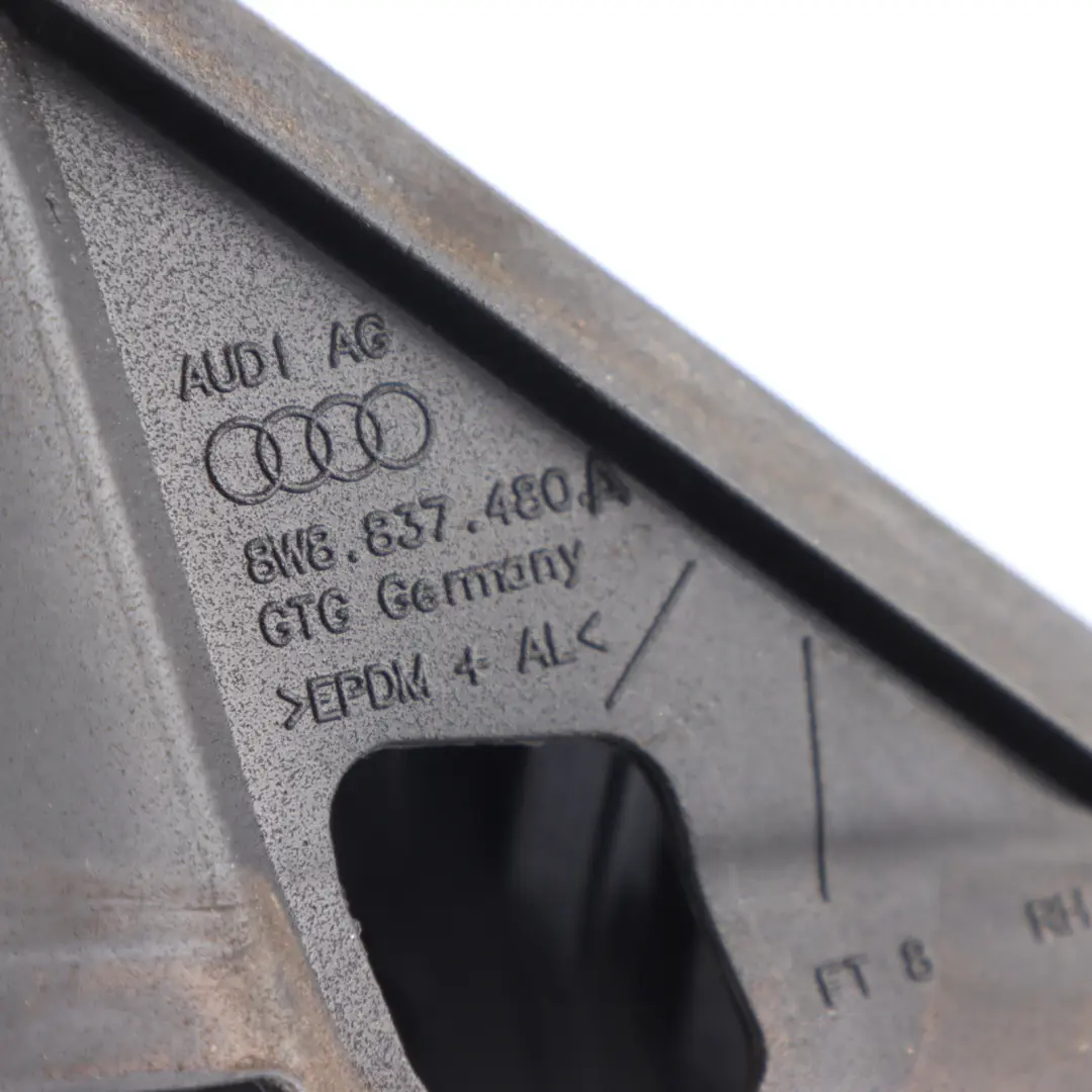 Audi A5 F5 Joint D'Étanchéité Porte Intérieure Fenêtre Avant Droite - SKU 8W8837480A - Numéro de pièce 8W8837480A