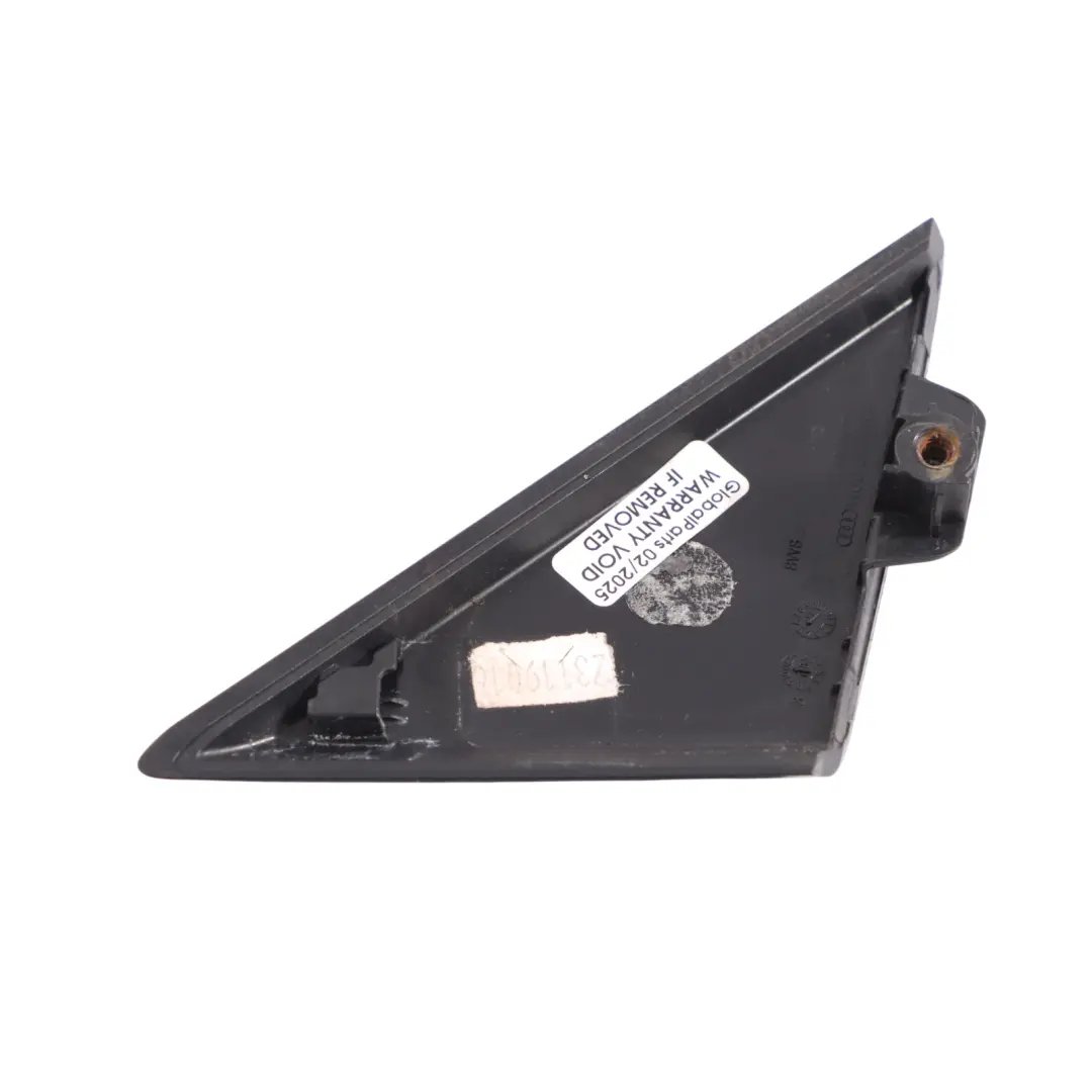 Dreieck Abdeckung Trim Vordere Tür Links Interieur Schwarz für Audi A5 F5 mit Teilenummer 8W8837637 Audi A5 F5 Dreieck Abdeckung Trim Vordere Tür Links Interieur Schwarz - SKU 8W8837637 - Teilenummer 8W8837637