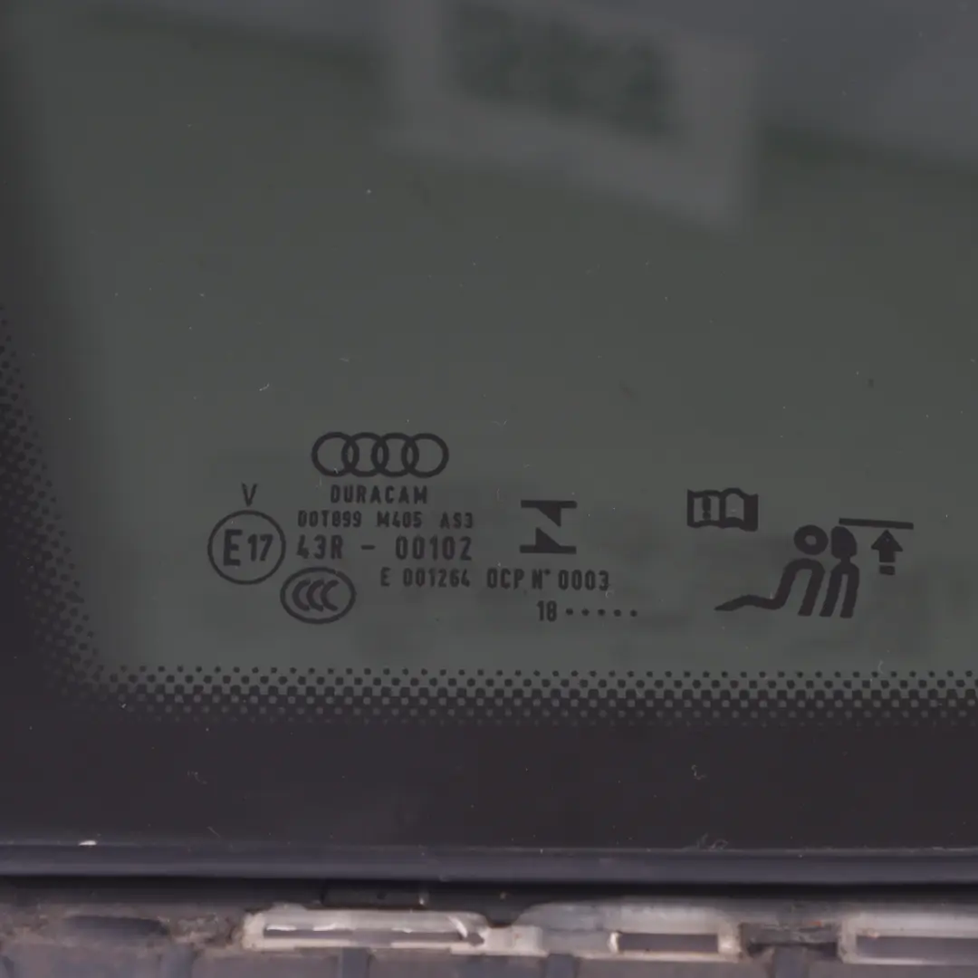 Szyba Trójkąt Karoseryjna Lewy Tył AS3 do Audi A5 F5 o numerze 8W8845297G Audi A5 F5 Szyba Trójkąt Karoseryjna Lewy Tył AS3 - SKU 8W8845297G - Numer Części 8W8845297G