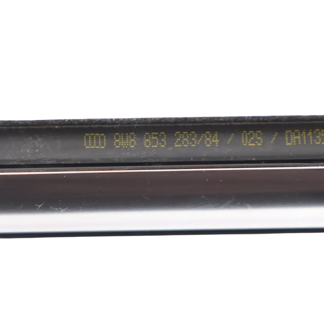 Audi A5 F5 Front Door Window Weather Strip Seal Trim Chrome Left N/S - SKU 8W8853283 - Part number 8W8853283