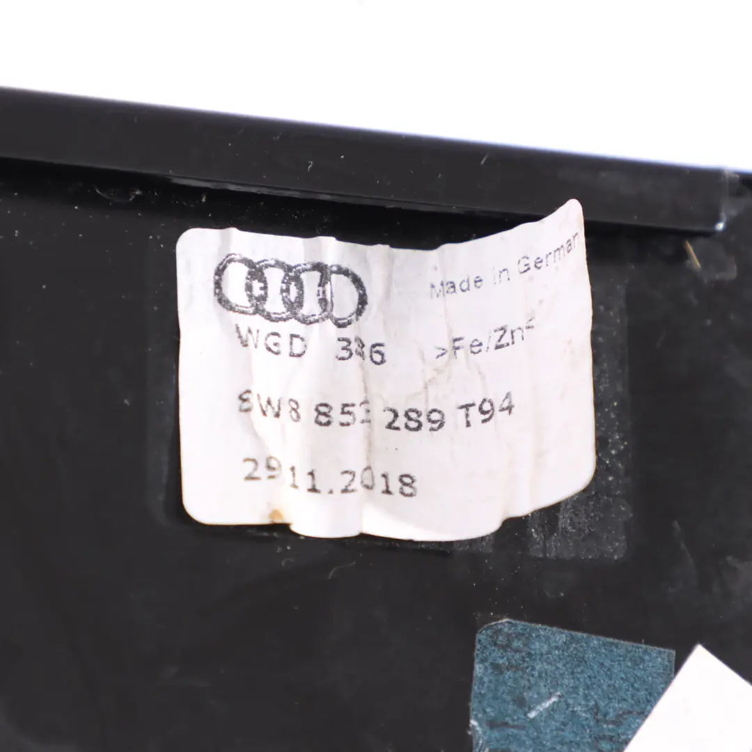 Column Trim Cover Left N/S Door Exterior B Pillar Panel to Audi A5 F5 with Part number 8W8853289 Audi A5 F5 Column Trim Cover Left N/S Door Exterior B Pillar Panel - SKU 8W8853289 - Part number 8W8853289