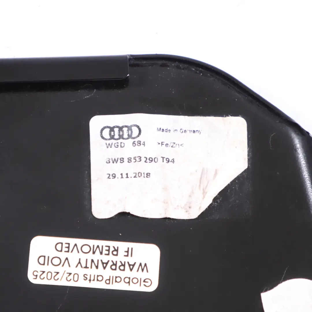 Audi A5 F5 Puerta Delantera Pilar B Panel Tapa Exterior Derecha - SKU 8W8853290 - Número de pieza 8W8853290