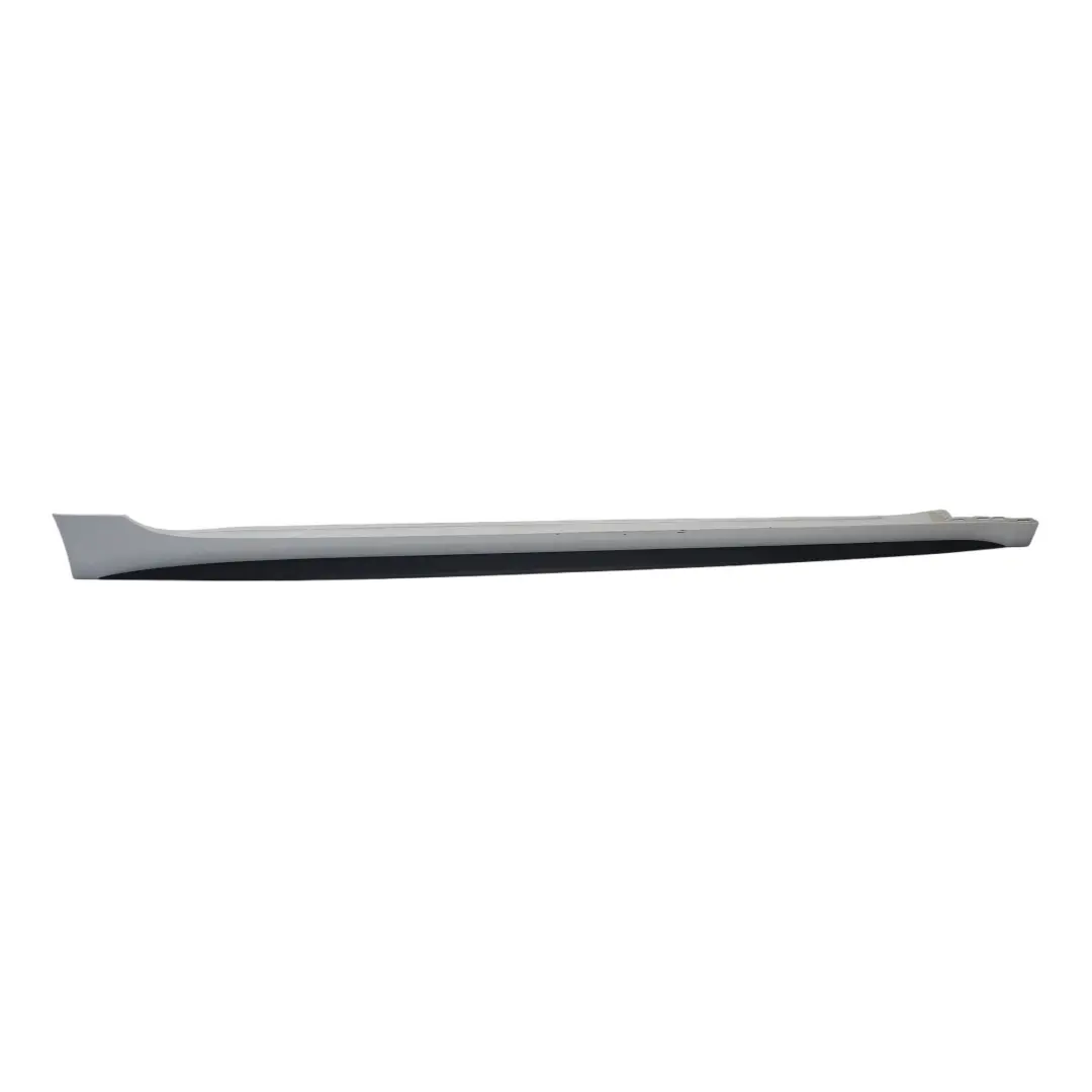 Audi A4 B7 Faldón Lateral Derecho Panel Cubre Umbral Glacier White Pearl - S9R - SKU 8W8853856A-MGW - Número de pieza 8W8853856A