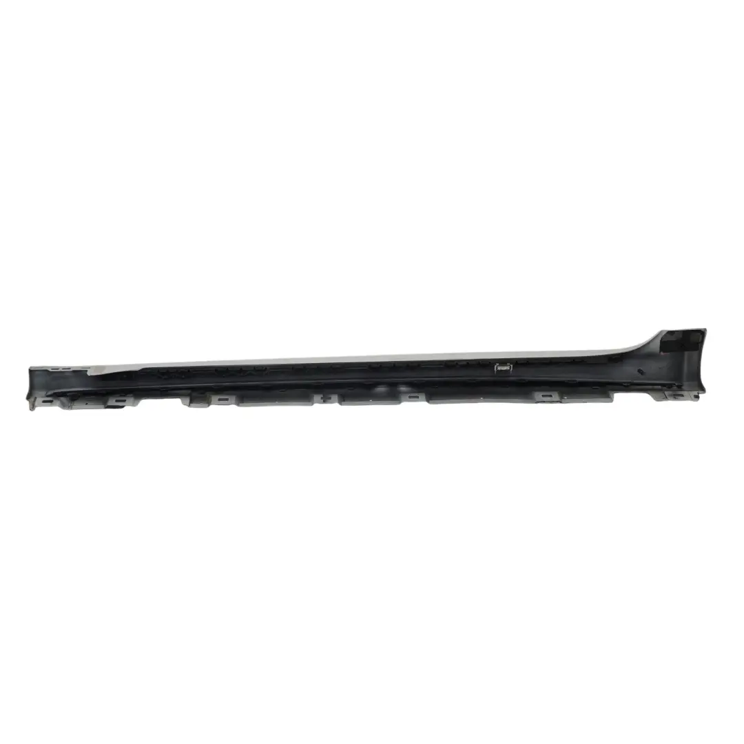 Audi A4 B7 Faldón Lateral Derecho Panel Cubre Umbral Glacier White Pearl - S9R - SKU 8W8853856A-MGW - Número de pieza 8W8853856A