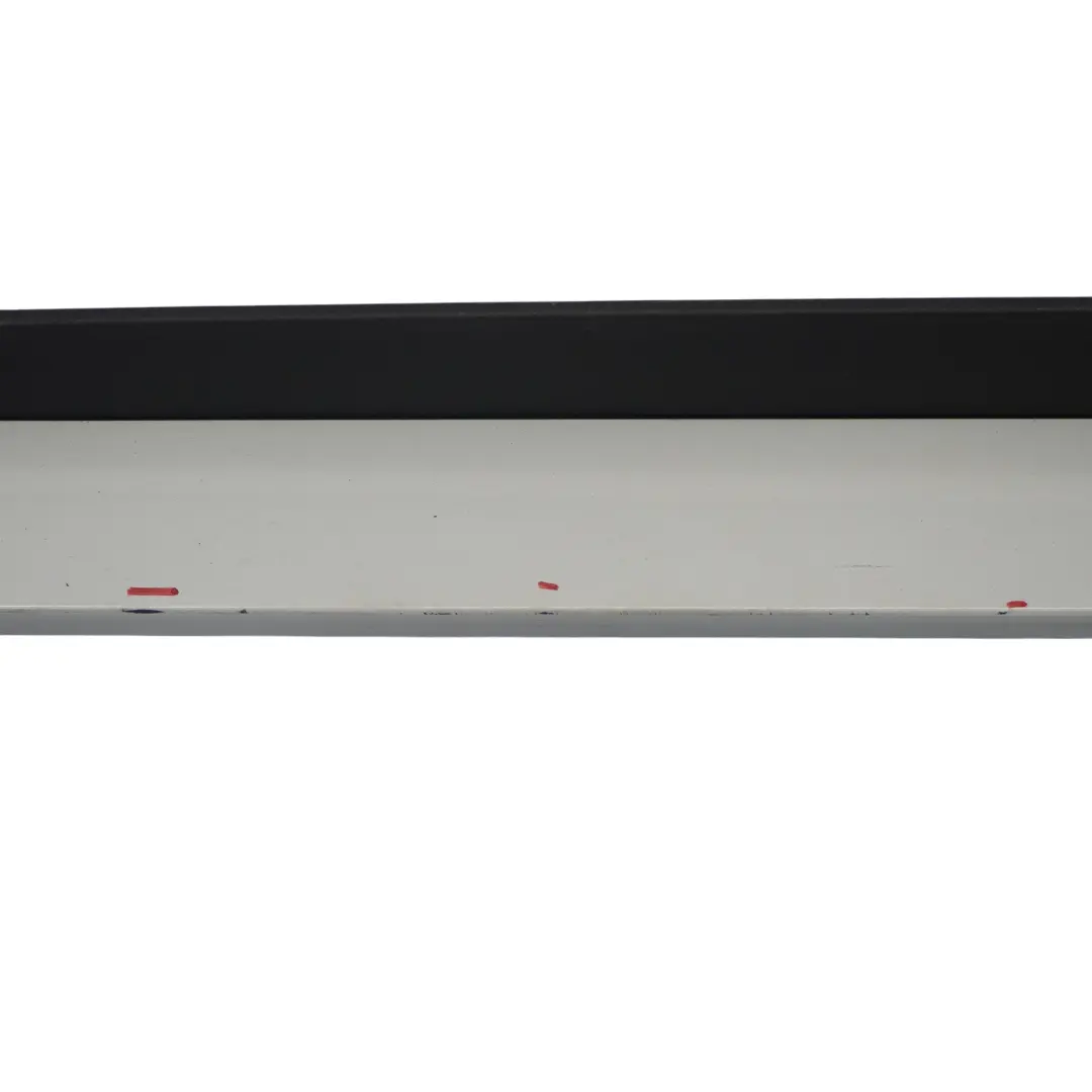 Audi A4 B7 Faldón Lateral Derecho Panel Cubre Umbral Glacier White Pearl - S9R - SKU 8W8853856A-MGW - Número de pieza 8W8853856A