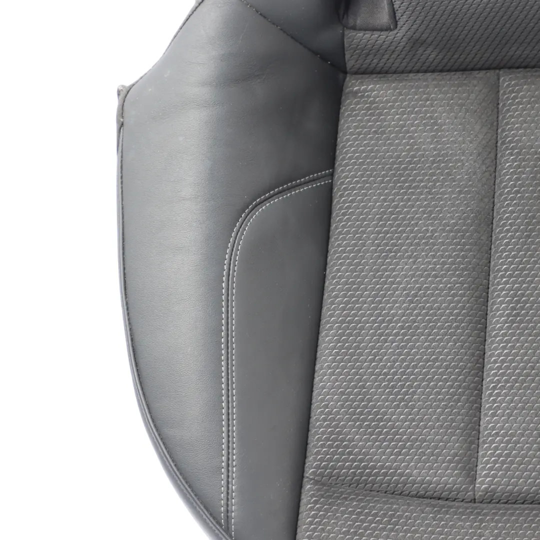 Audi A5 F5 Sportback Seat Bench Couch Cover Leather Alcantara Soul Black Grey - SKU 8W8885403AM - Part number 8W8885403AM