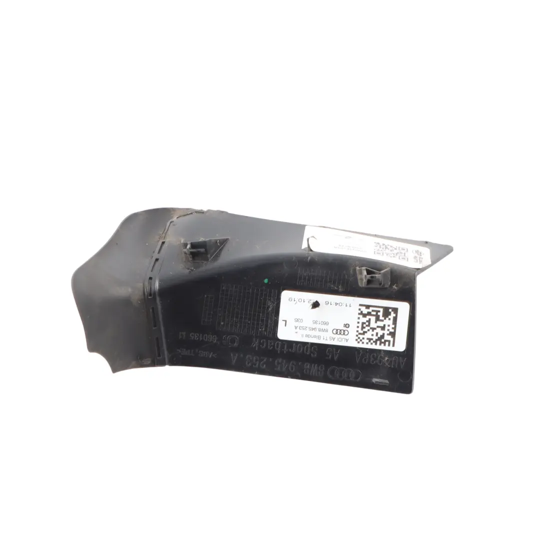 Tail Light Lamp Trim Cover Panel Trim Rear Left N/S to Audi A5 F5 with Part number 8W8945253A Audi A5 F5 Tail Light Lamp Trim Cover Panel Trim Rear Left N/S - SKU 8W8945253A - Part number 8W8945253A