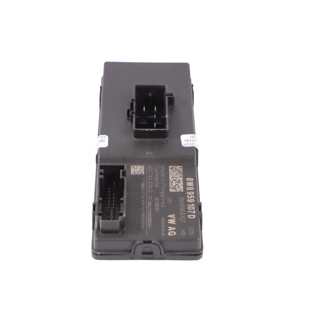 Audi A5 F5 Rear Hatch Tailgate Boot Lid Control Module Unit ECU - SKU 8W8959107D - Part number 8W8959107D