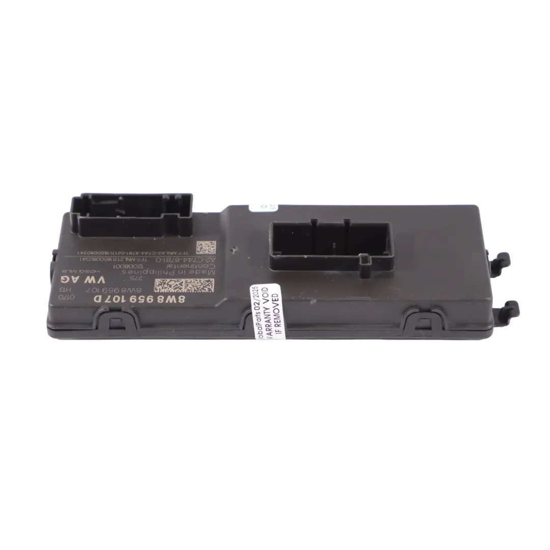 Audi A5 F5 Rear Hatch Tailgate Boot Lid Control Module Unit ECU - SKU 8W8959107D - Part number 8W8959107D