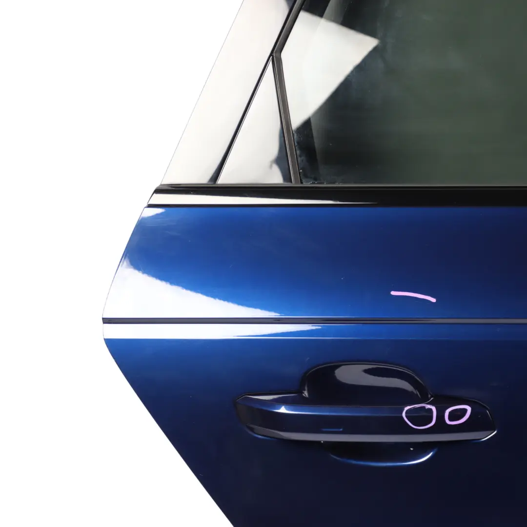 Audi A4 S4 B9 Avant Rear Door Right O/S Navarra Blue Metallic - X5H - SKU 8W9833052E-NAB - Part number 8W9833052E