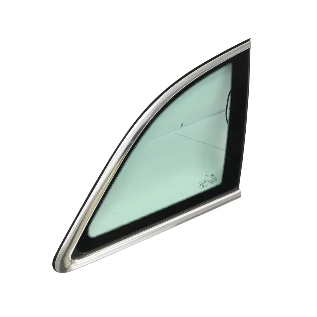 Quarto Triangolo Vetro Posteriore Destro AS2 per Audi A4 B9 Avant con numero di parte 8W9845298P Audi A4 B9 Avant Quarto Triangolo Vetro Posteriore Destro AS2 - SKU 8W9845298P-1 - Numero di parte 8W9845298P