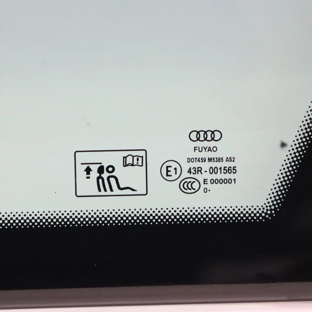 Quarter Triangle Window Glass Rear Right O/S AS2 Audi A4 B9 Avant - SKU 8W9845298P-1 - Part number 8W9845298P
