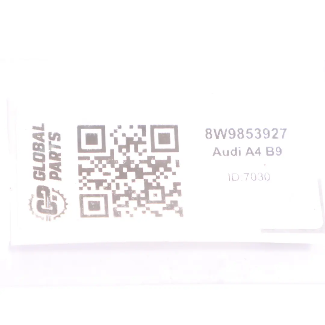 Audi A4 B9 Zierleiste Koffer Raum Klappe Heck Chrom - SKU 8W9853927 - Teilenummer 8W9853927