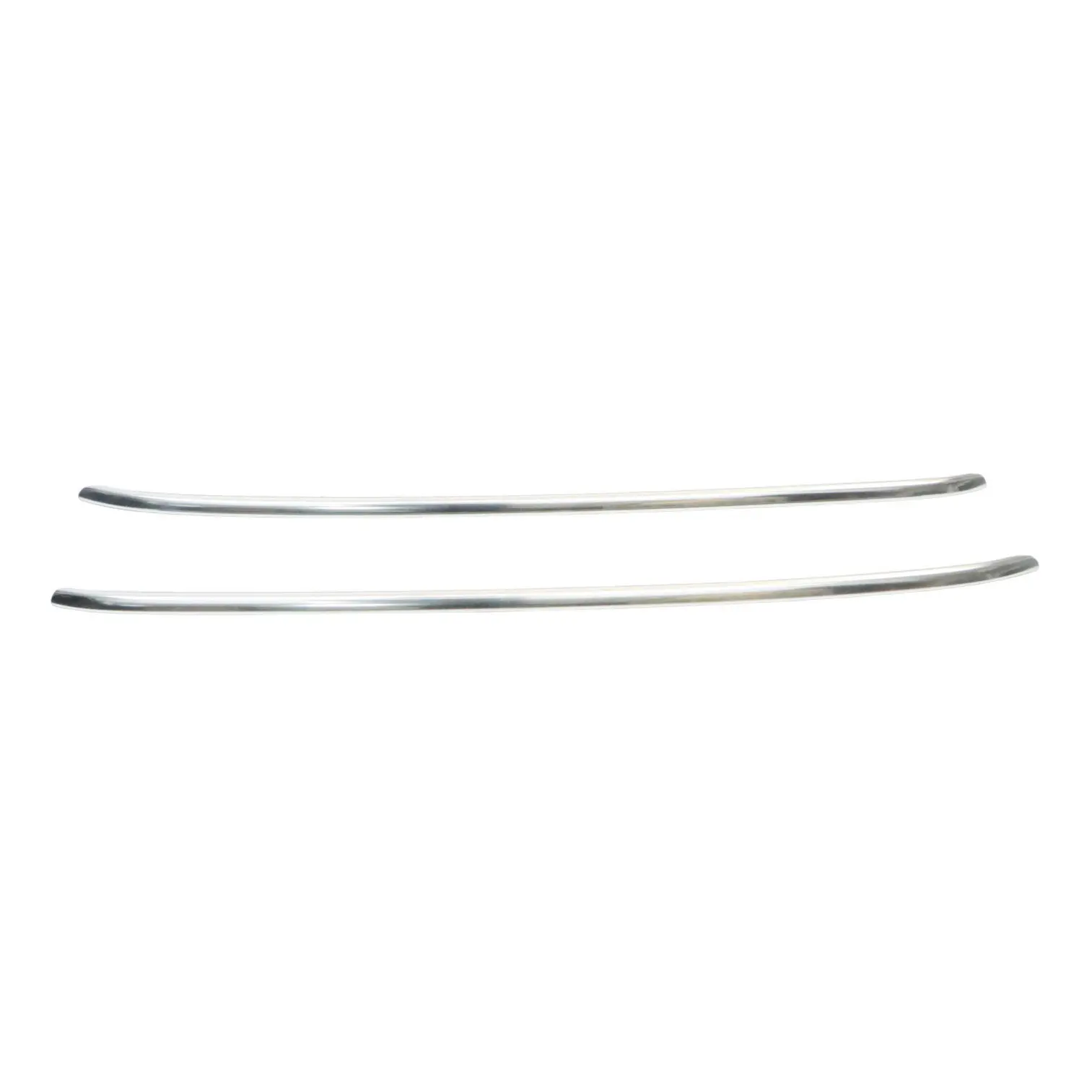 Roof Railing Bars Audi A4 B9 Avant Rack Trim Left Right N/O/S Chrome Set