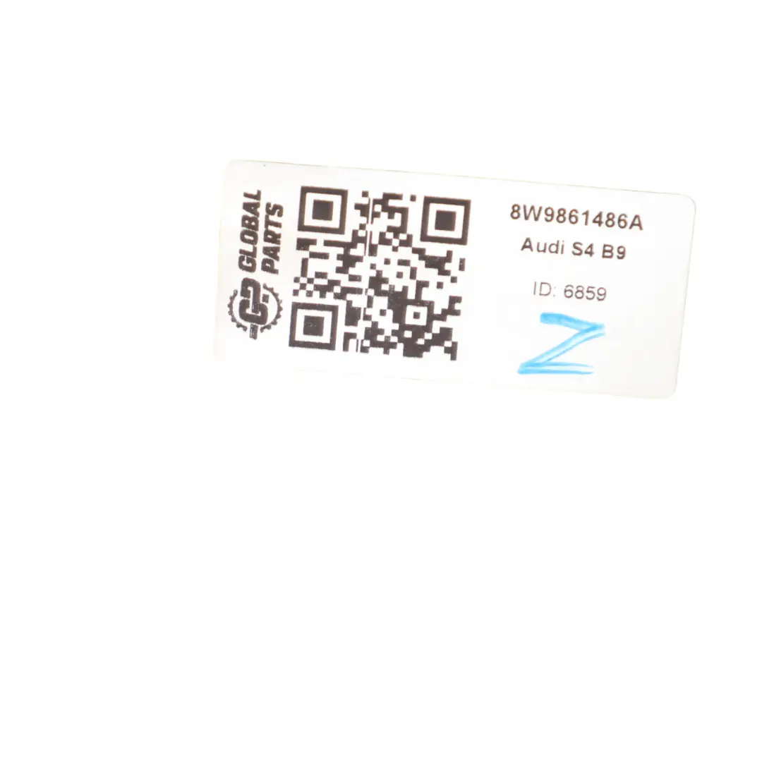 Boot Trunk Carpet Floor Mat Rear Panel Liner Cover to Audi S4 B9 with Part number 8W9861486A Audi S4 B9 Boot Trunk Carpet Floor Mat Rear Panel Liner Cover - SKU 8W9861486A - Part number 8W9861486A