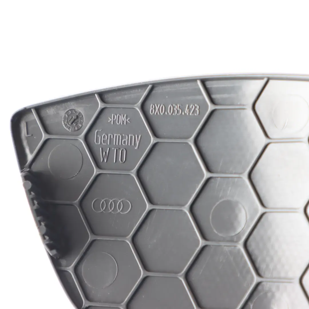 Speaker Cover Door Front Left N/S Loudspeaker Trim to Audi A1 8X with Part number 8X0035423 Audi A1 8X Speaker Cover Door Front Left N/S Loudspeaker Trim - SKU 8X0035423 - Part number 8X0035423