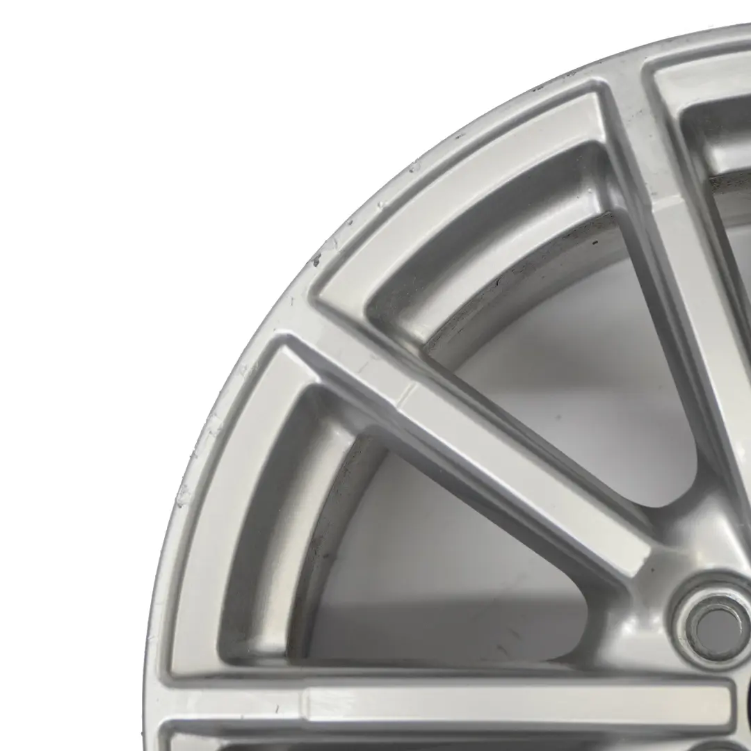Audi A1 8X Jante En Alliage Argenté 17" 7.5J ET:36 10 Branches - SKU 8X0601025BM-1 - Numéro de pièce 8X0601025BM